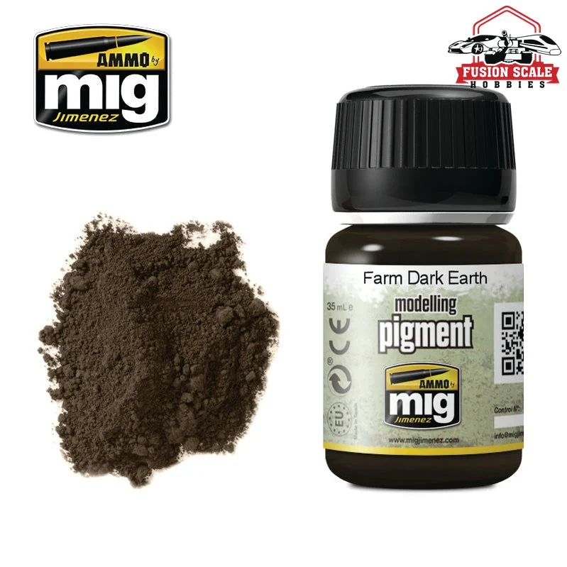 Ammo Mig Jimenez Pigment Farm Dark Earth