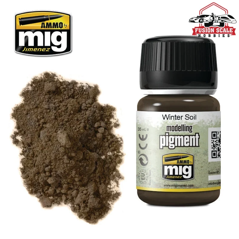 Ammo Mig Jimenez Pigment Winter Soil