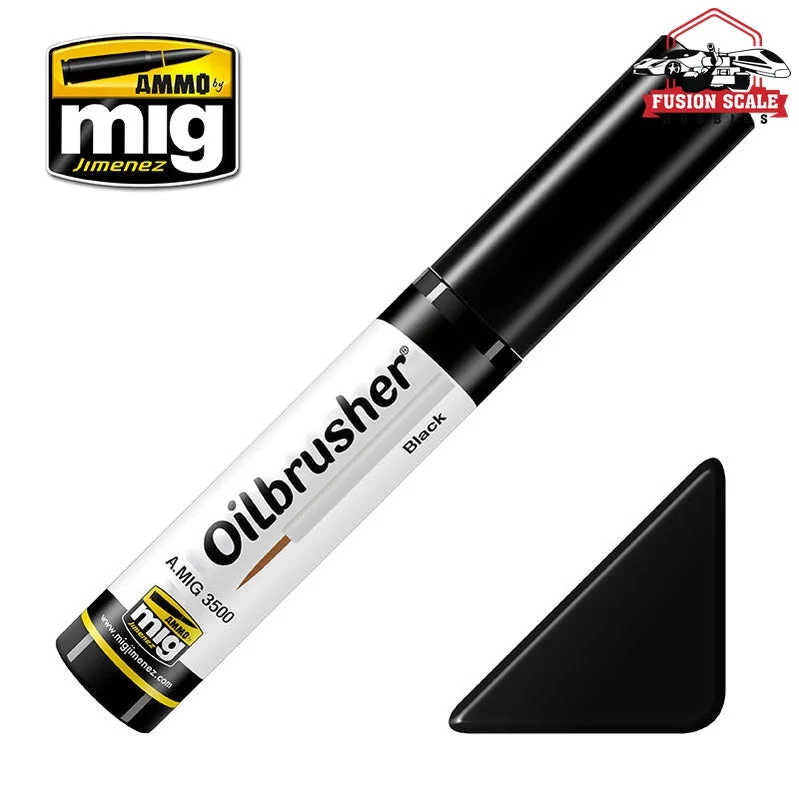 Ammo Mig Jimenez Oilbrusher Black