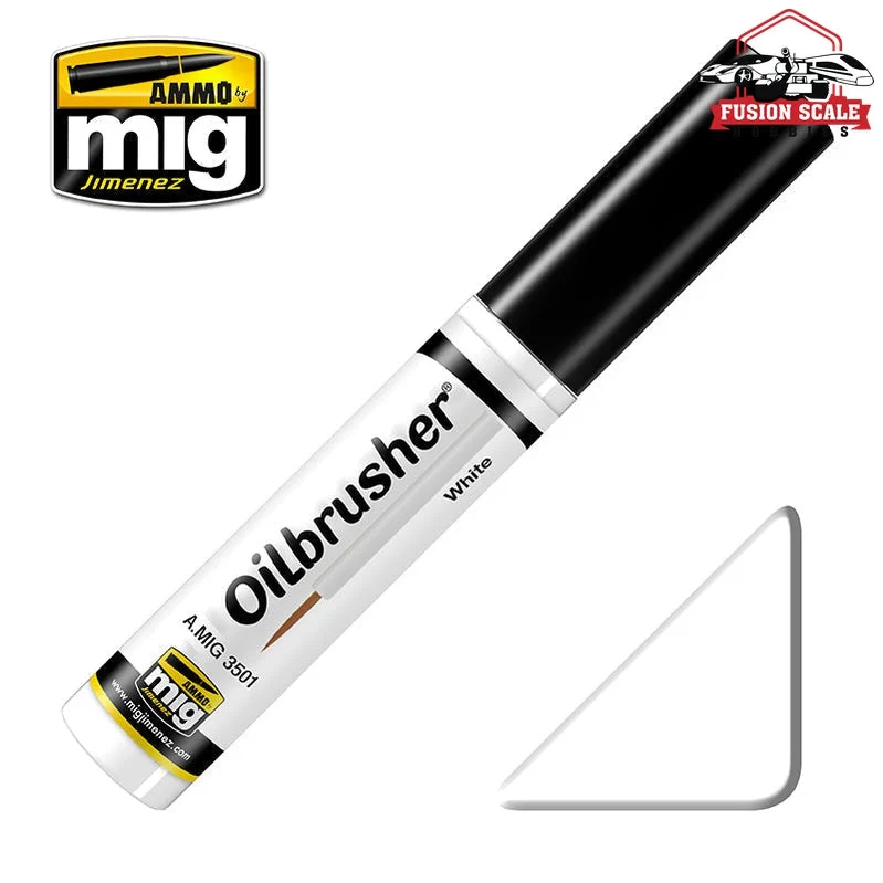 Ammo Mig Jimenez Oilbrusher White