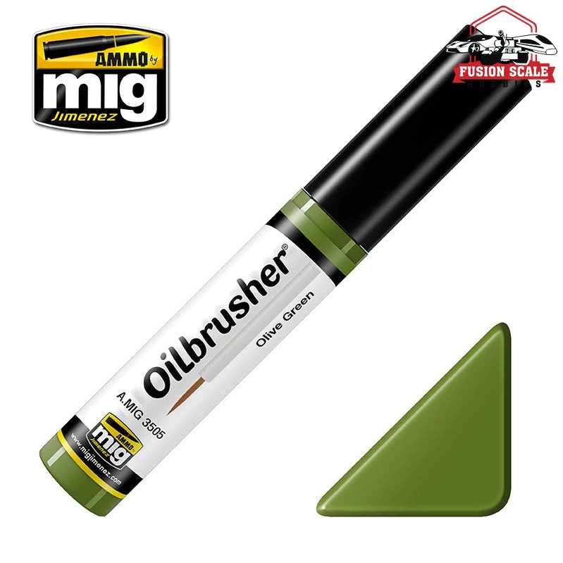 Ammo Mig Jimenez Oilbrusher Olive Green