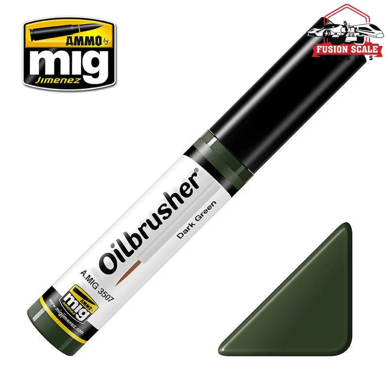 Ammo Mig Jimenez Oilbrusher Dark Green