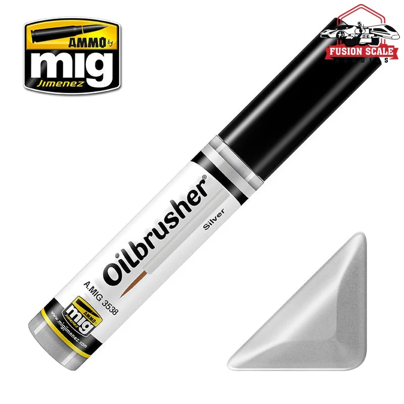 Ammo Mig Jimenez Oilbrusher Silver