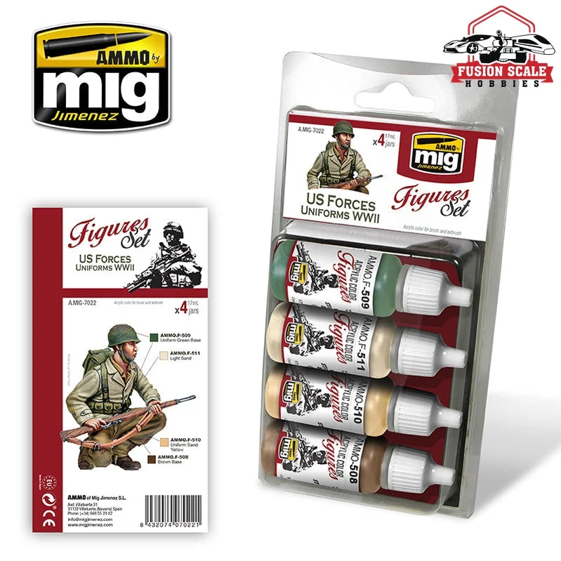 Ammo Mig Jimenez Us Forces Uniforms Wwii