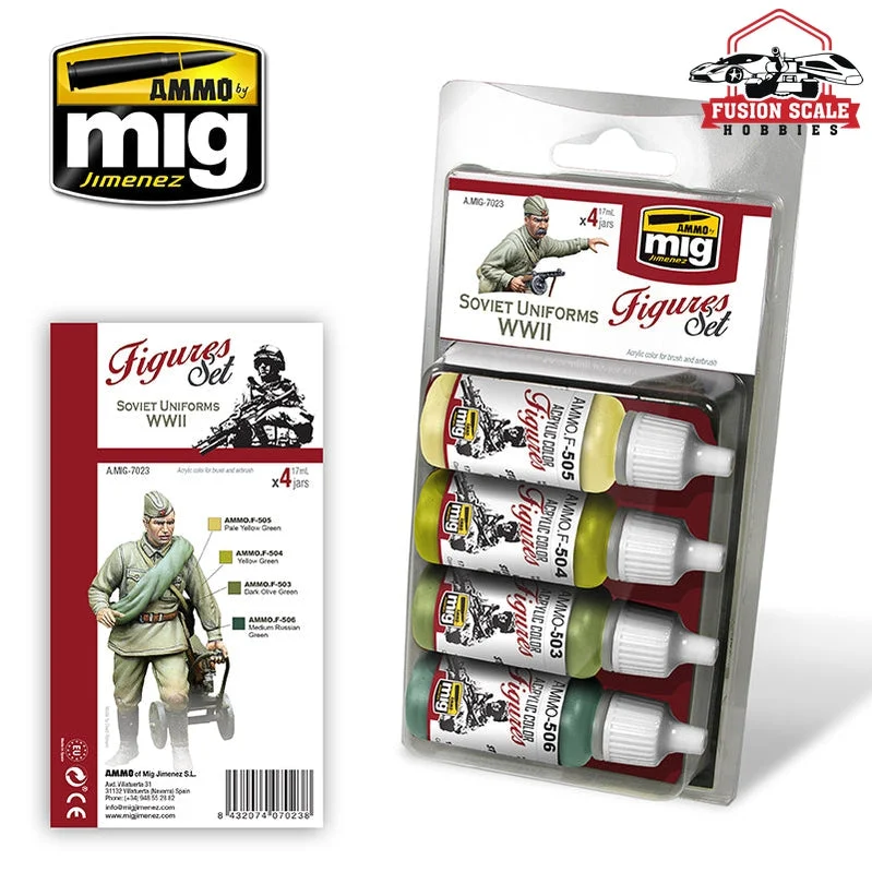 Ammo Mig Jimenez Soviet Uniforms Wwii