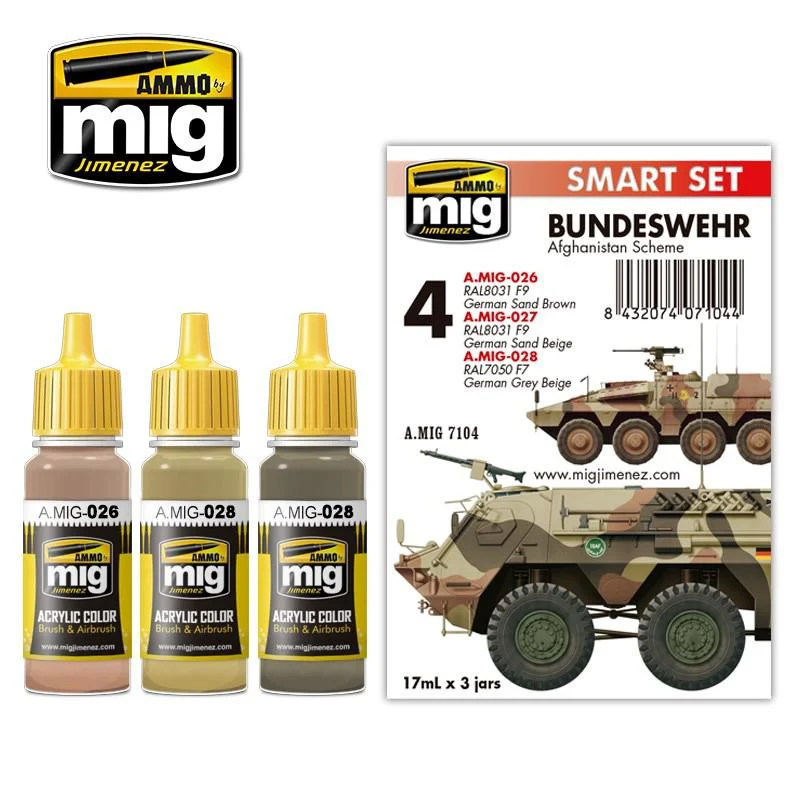 Ammo by Mig Bundeswehr Afghanistan Scheme Set - Ammo Mig Jimenez