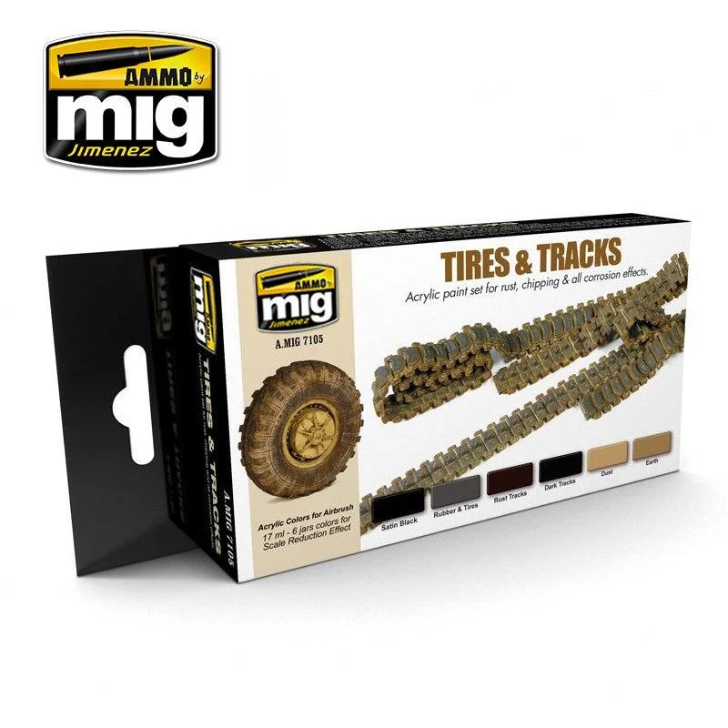 Ammo by Mig Tires And Tracks Set - Ammo Mig Jimenez