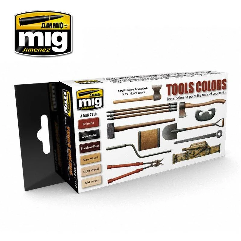 Ammo by Mig Tool Colors Set - Ammo Mig Jimenez