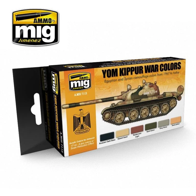 Ammo by Mig Yom Kippur War Colors Set - Ammo Mig Jimenez