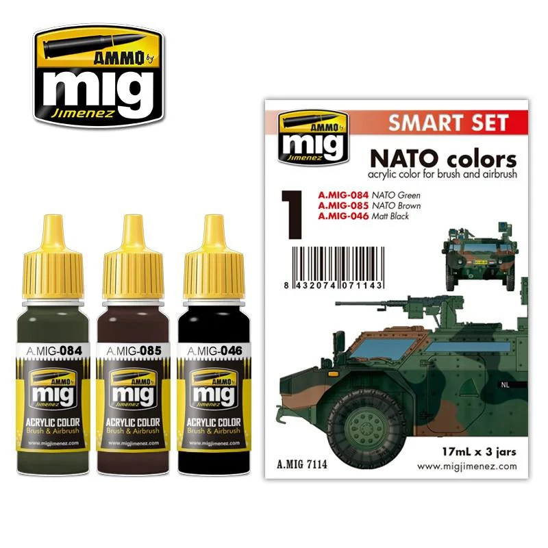 Ammo by Mig Nato Colors Set - Ammo Mig Jimenez
