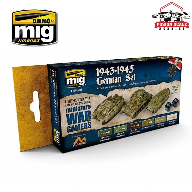Ammo Mig Jimenez Wargame 1943-1945 German Set