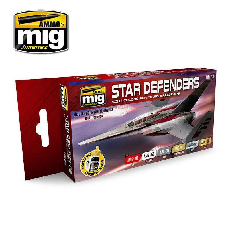 Ammo by Mig Star Defenders Sci-fi Colors Set