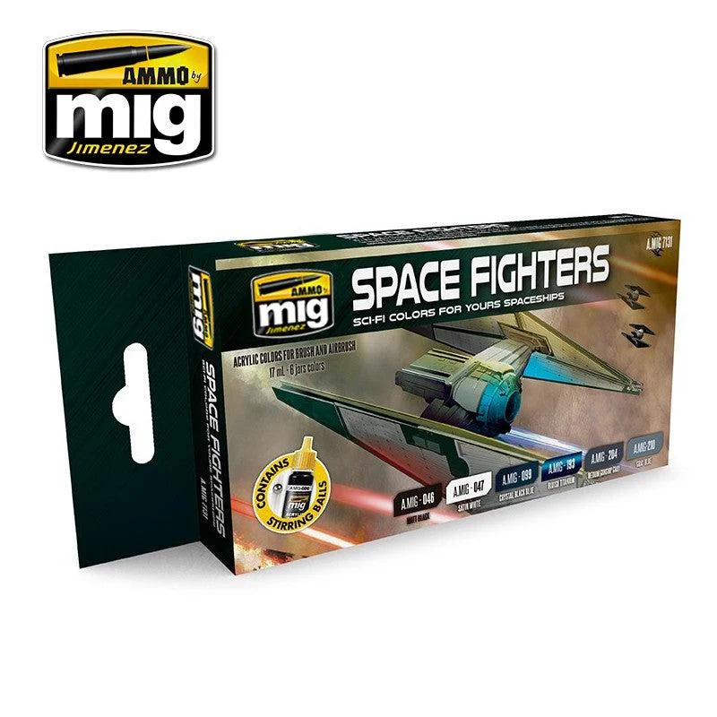 Ammo by Mig Space Fighters Sci-fi Colors Set