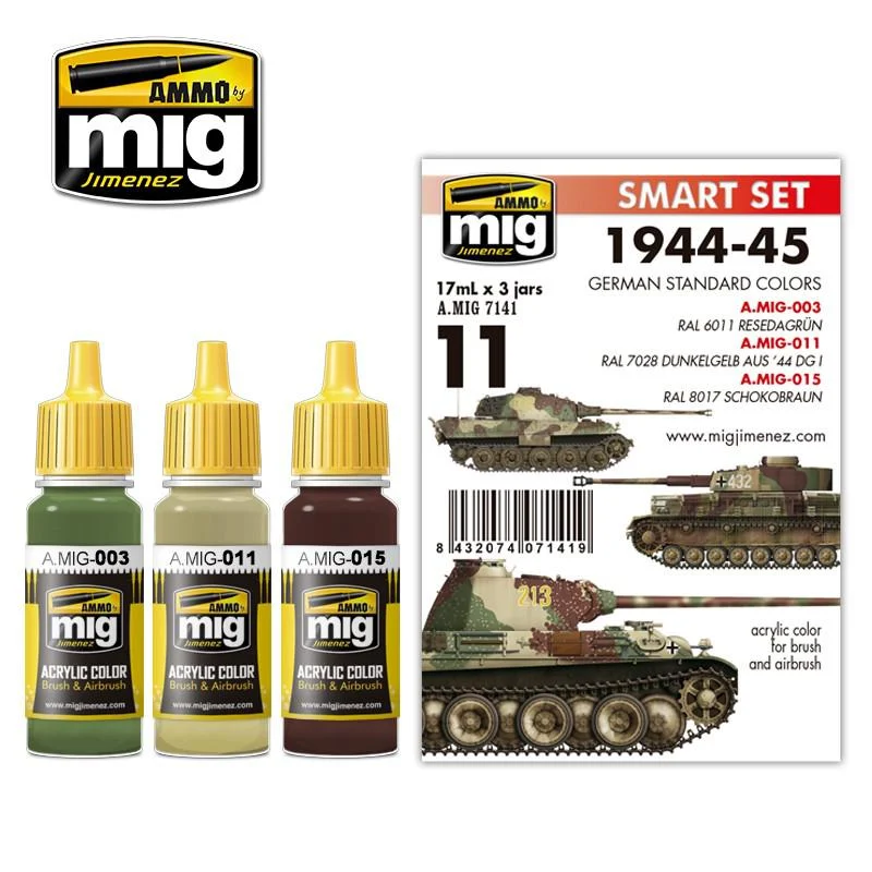 Ammo by Mig 1944-1945 German Standard Colors Set