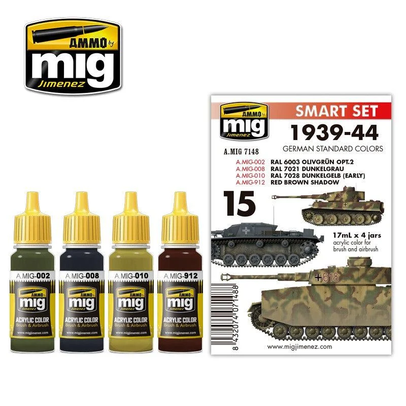 Ammo by Mig 1939-1944 German Standard Colors Set