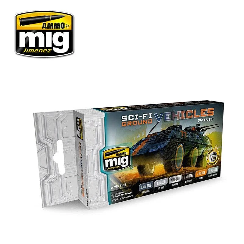 Ammo by Mig Sci-fi Ground Vehicles Color Set