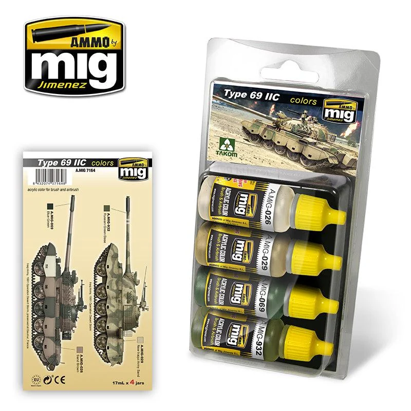 Ammo by Mig Type 69 Ii Colors Set Set - Ammo Mig Jimenez
