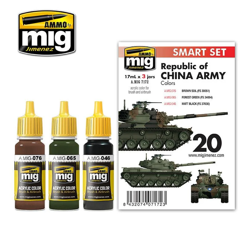 Ammo by Mig M48h Roca (Republic Of China Army) Set - Ammo Mig Jimenez