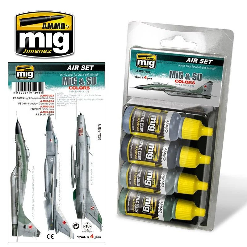 Ammo Mig Mig & Su Fighters Greys - Ammo Mig Jimenez