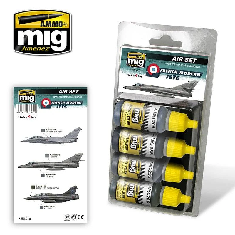 Ammo Mig French Modern Jets - Ammo Mig Jimenez
