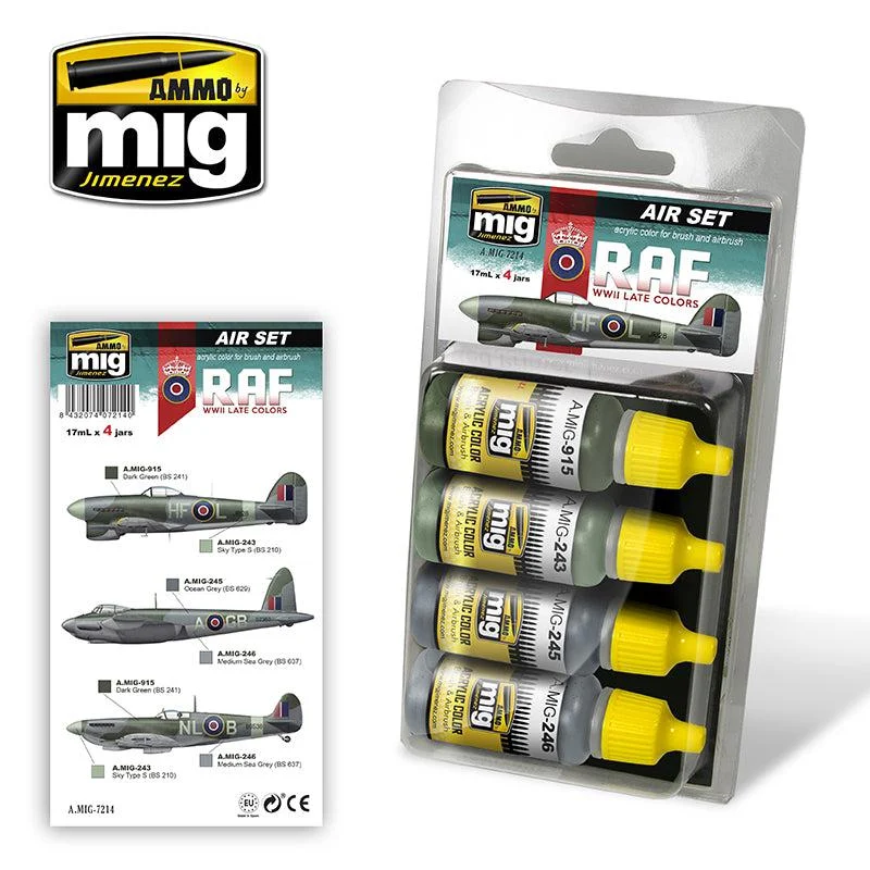 Ammo Mig Late Wwii Raf Colors - Ammo Mig Jimenez