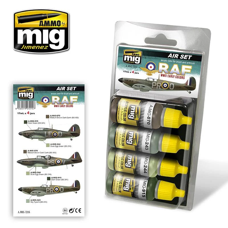 Ammo Mig Early Wwii Raf Colors - Ammo Mig Jimenez