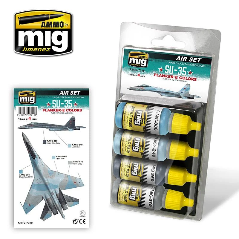Ammo Mig Su-35 Flanker-e Colors