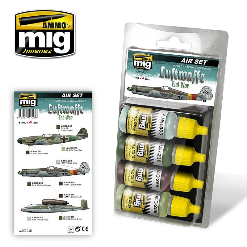 Ammo Mig Luftwaffe Wwii End War Colors - Ammo Mig Jimenez