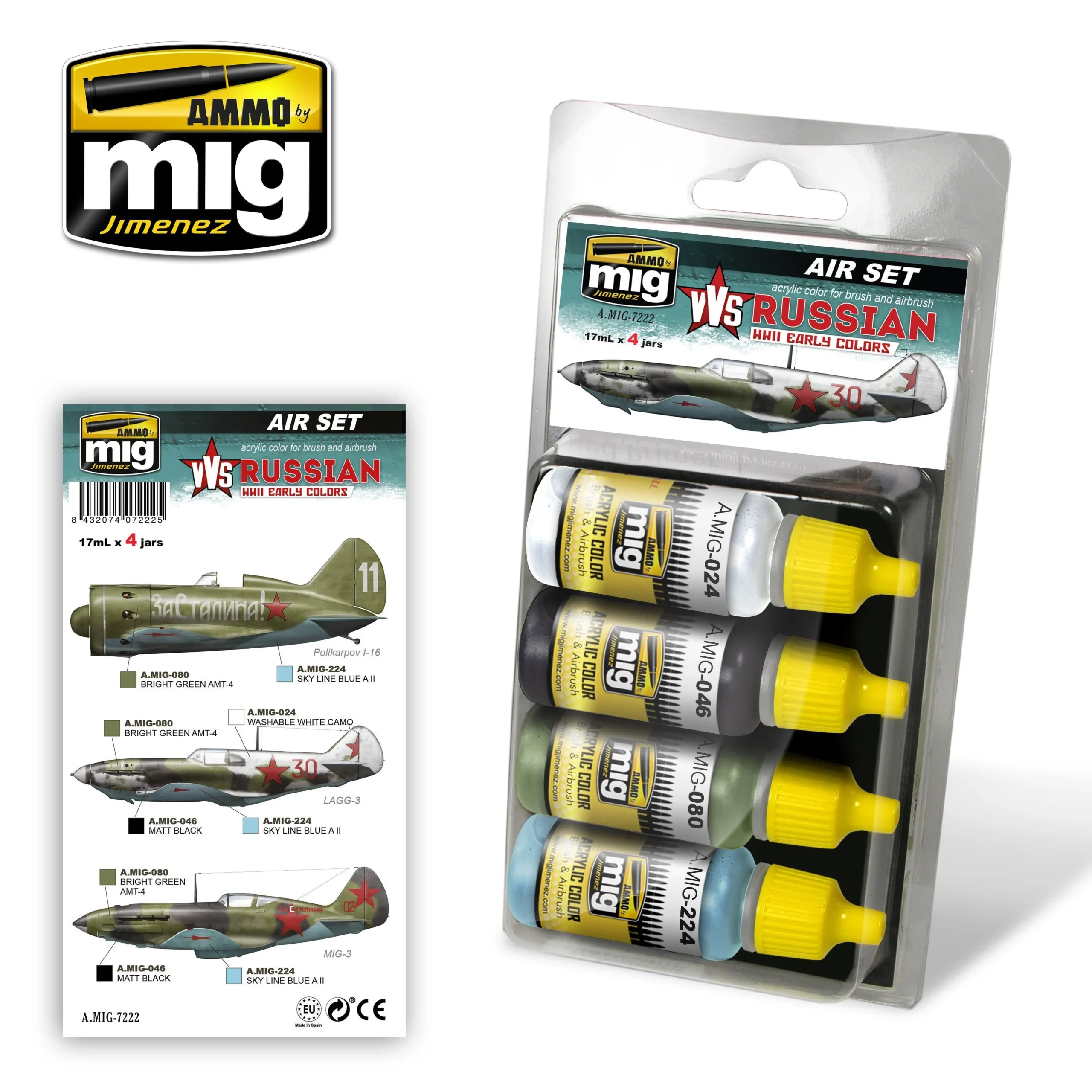 Ammo Mig Vvs Wwii Russian Early Aircraft - Ammo Mig Jimenez