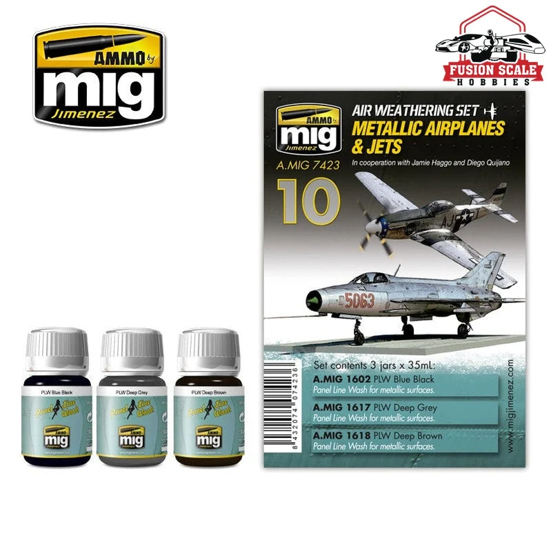 Ammo Mig Jimenez Metallic Airplanes & Jets