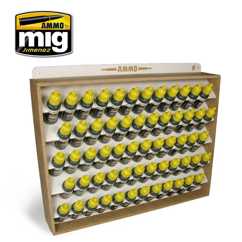 AMMO by MIG Storage System 17ml Bottle Organizer AMIG8005 - Ammo Mig Jimenez