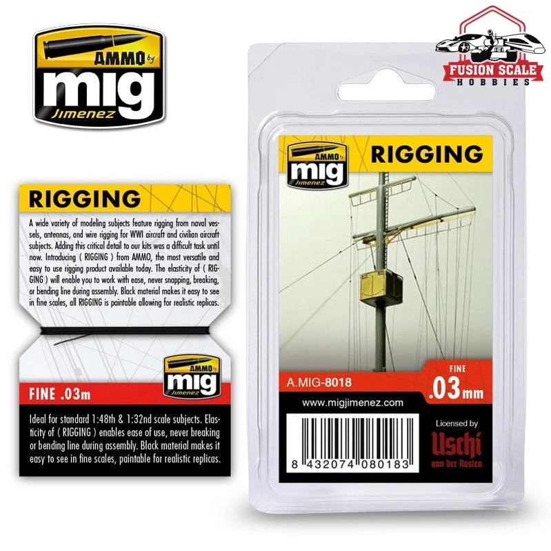 Ammo Mig Jimenez Rigging Fine 0.03 Mm