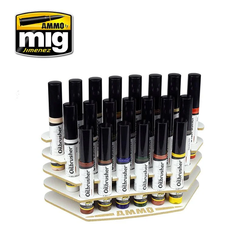 AMMO by MIG Storage System Oilbrushers Organizer AMIG8020 - Ammo Mig Jimenez