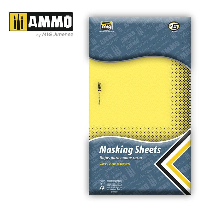 Ammo by Mig Masking Sheets - Ammo Mig Jimenez