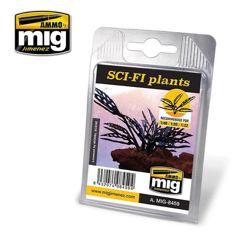 Ammo Mig Laser Cut Plants Sci-fi Plants