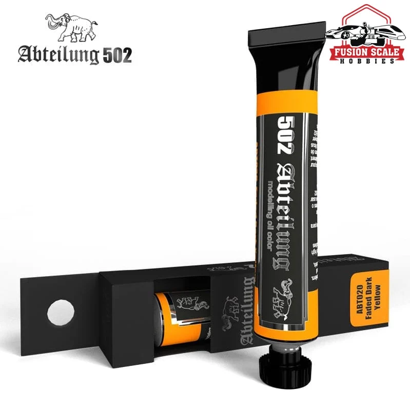 Abteilung 502 Oil Paint Faded Dark Yellow 20ml Tube ABT020