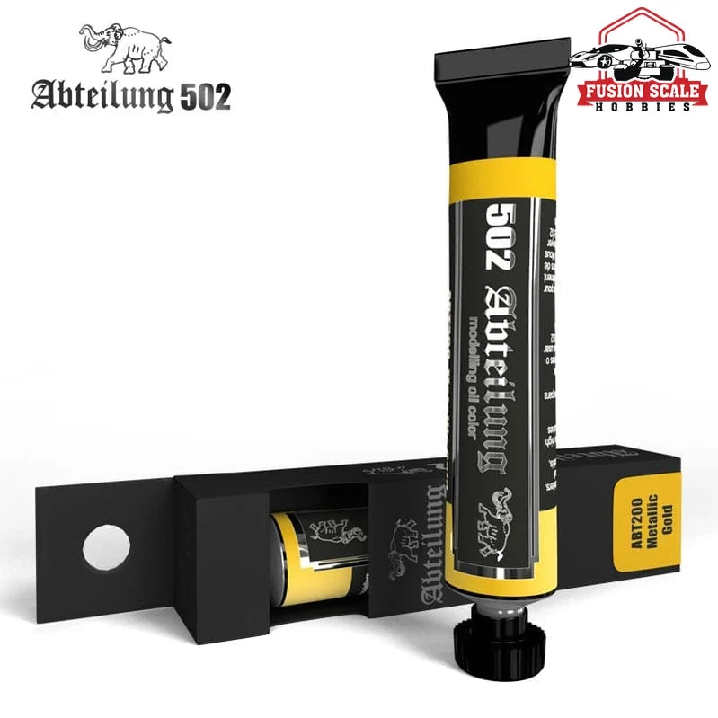 Abteilung 502 Oil Paint Metallic Gold 20ml Tube ABT200