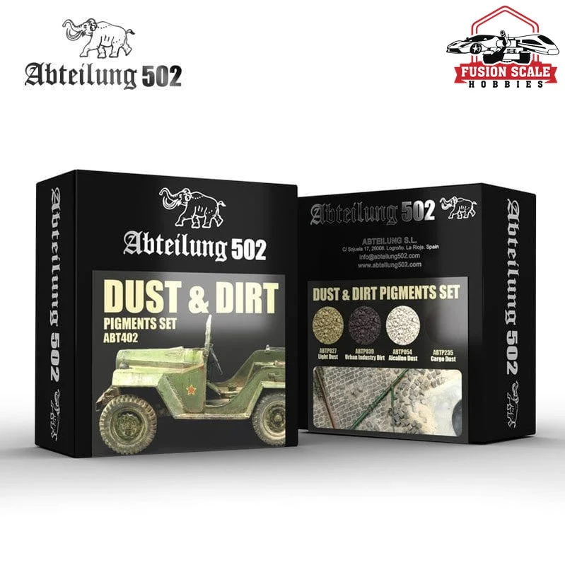Abteilung 502 Dust & Dirt Pigments Set ABT402
