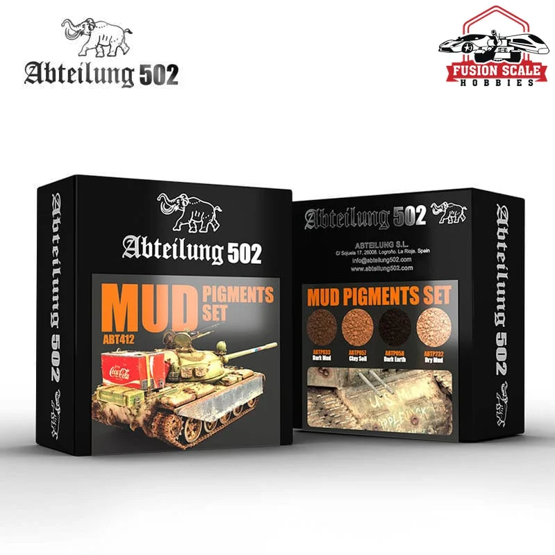 Abteilung 502 Mud Pigments Set ABT412