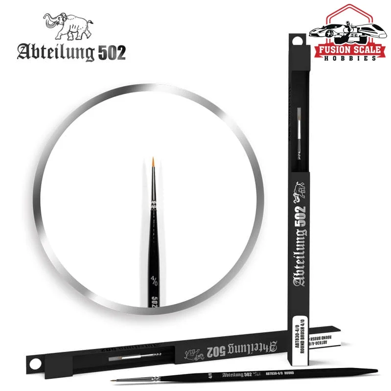 Abteilung 502 Size 4/0 Round Paint Brush ABT830-4/0