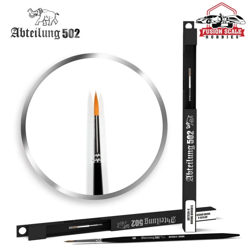 Abteilung 502 Size 6 Round Paint Brush ABT830-6