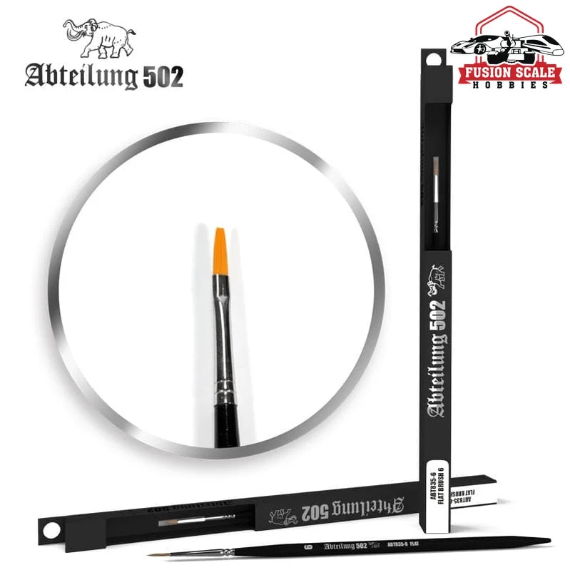 Abteilung 502 Size 6Flat Paint Brush ABT835-6