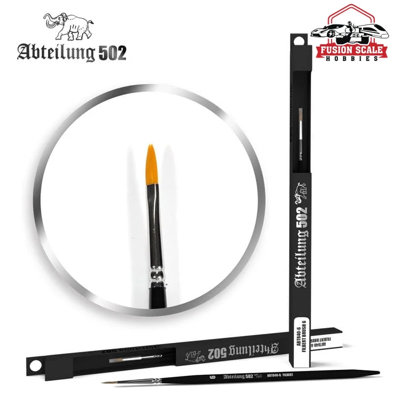 Abteilung 502 Size 6Filbert Paint Brush ABT840-6