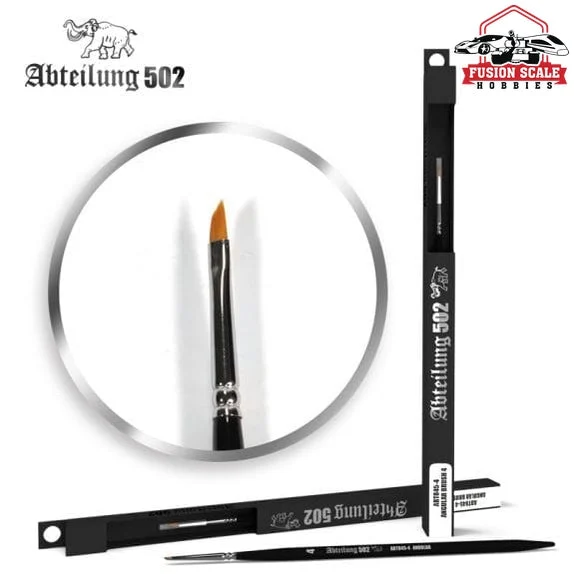 Abteilung 502 Size 4 Angular Paint Brush ABT845-4