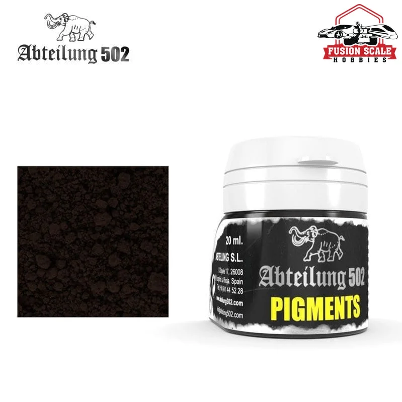 Abteilung 502 Weathering Pigment Black Smoke 20ml Bottle