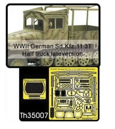 1/35 AFV Photo Etch for Sd.Kfz 3t Half Track TH35007 - AFV Club Models