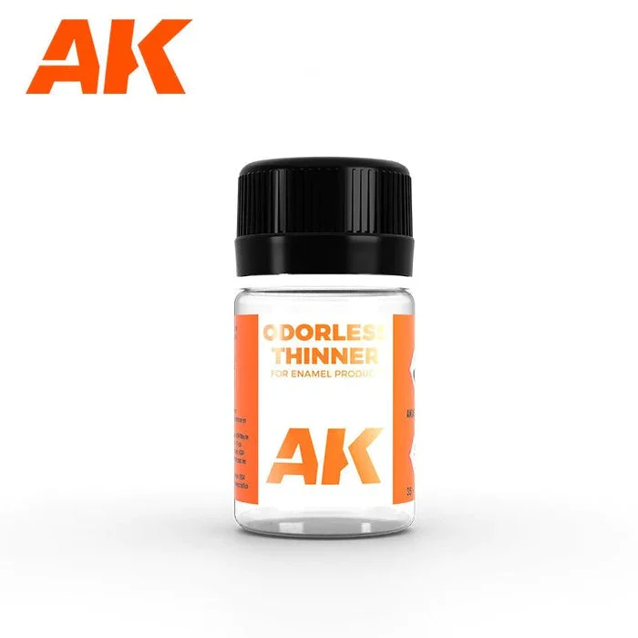 AK Interactive Odorless Enamel Thinner 35ml Bottle - AK049