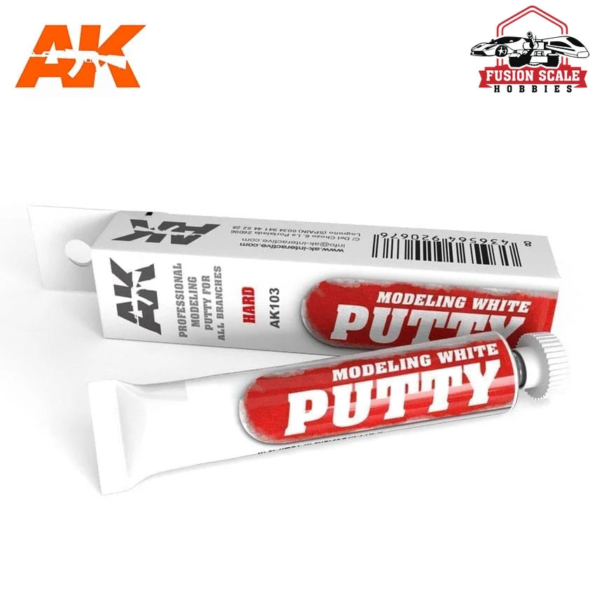 AK Interactive Modeling Putty White Hard AKI103