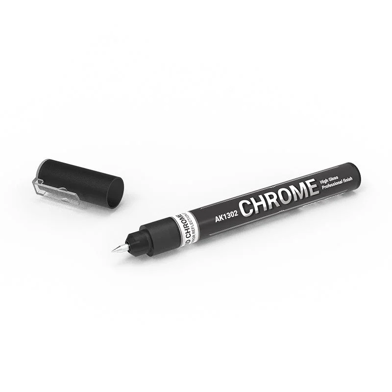 AK Interactive Chrome Metallic Liquid Marker