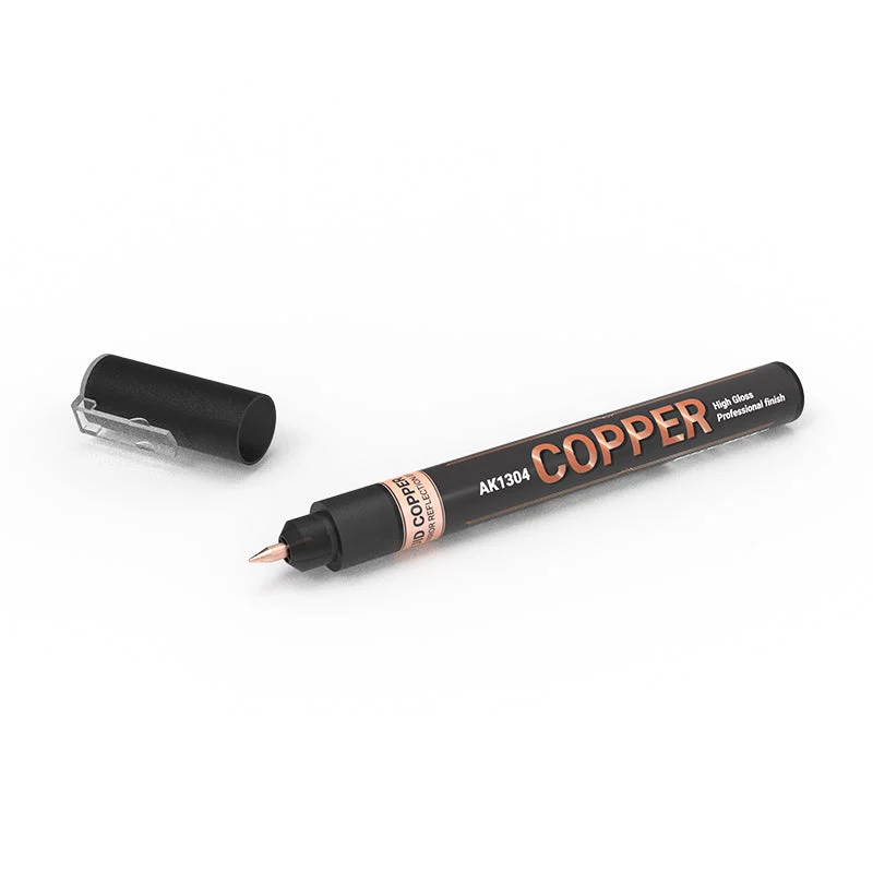 AK Interactive Copper Metallic Liquid Marker
